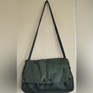 RARE Vintage Aspects Genuine Snakeskin Women's Large Shoulder Bag